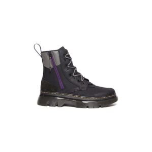 Nízké kozačky Dr. Martens Tarik Zip dámské, černá barva, na plochém podpatku, DM31152001