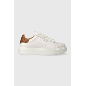 Kožené sneakers boty Alohas tb.65 bílá barva, S00603.80