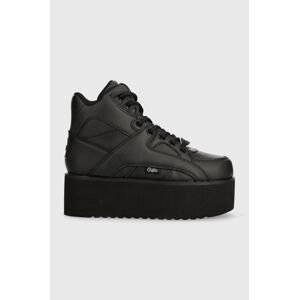 Sneakers boty Buffalo 1300-6 černá barva, 1633036