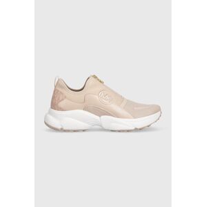 Sneakers boty MICHAEL Kors Sami růžová barva, 43H3SMFSHD