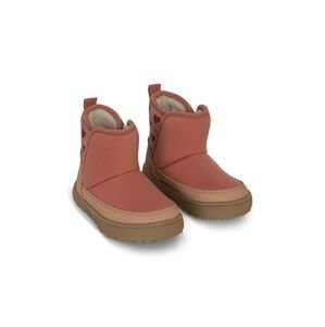 Dětské zimní boty Konges Sløjd růžová barva