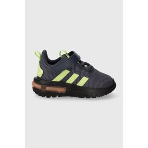 Dětské sneakers boty adidas RACER TR23 EL I černá barva