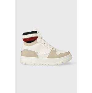 Dětské sneakers boty Tommy Hilfiger bílá barva