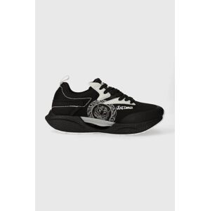 Sneakers boty Just Cavalli černá barva, 75QA3SH5 ZSA09 899