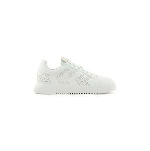 Kožené sneakers boty Emporio Armani bílá barva, X4X635 XN889 A222