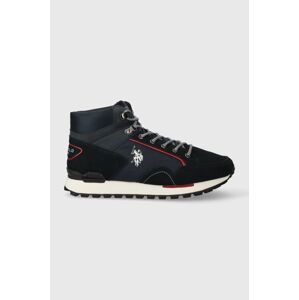 Sneakers boty U.S. Polo Assn. ARON tmavomodrá barva, ARON005M/CST1