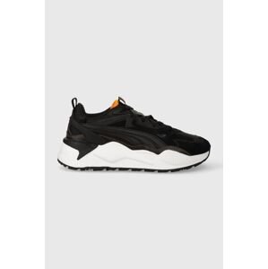 Sneakers boty Puma RS-X Efekt Perf černá barva