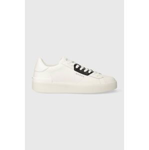 Sneakers boty Guess PARMA bílá barva, FM8PAT LEA12