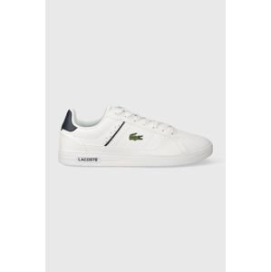 Kožené sneakers boty Lacoste EUROPA PRO 123 1 SMA bílá barva, 45SMA0116