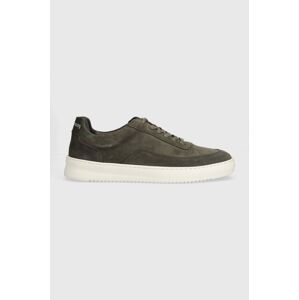 Semišové sneakers boty Filling Pieces Mondo Suede zelená barva, 46733731277