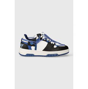 Kožené sneakers boty Off Play SORRENTO SORRENTO 1 
BLACK WHITE BLUE