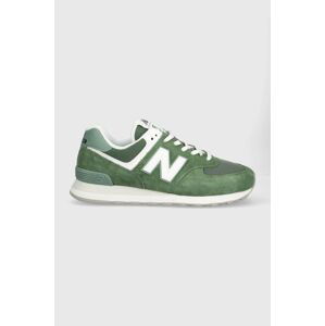 Sneakers boty New Balance 574 zelená barva