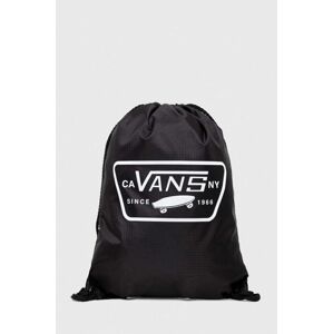 Dětský batoh Vans VANS LEAGUE BENCH BAG VN00061TY281 černá barva, s potiskem