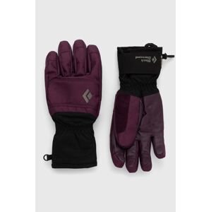 Lyžařské rukavice Black Diamond Mission fialová barva