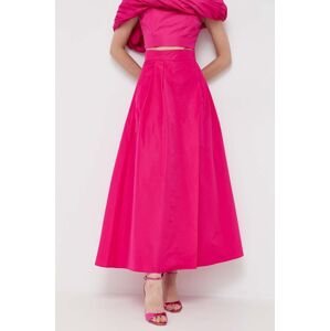 Sukně Pinko růžová barva, maxi, áčková, 100543.Y3LE