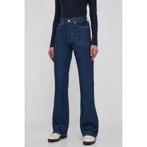 Džíny Calvin Klein Jeans AUTHENTIC BOOTCUT dámské, high waist