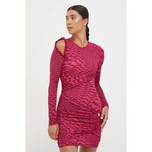 Šaty Pinko růžová barva, mini, 102359.A1A0