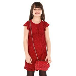 Dívčí šaty Guess červená barva, mini
