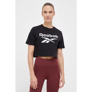 Tričko Reebok Reebok Identity černá barva