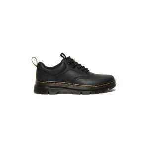 Kožené polobotky Dr. Martens Reeder pánské, černá barva, DM27104001