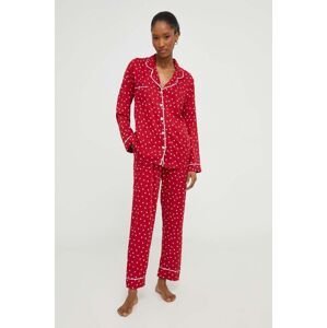 Pyžamo Answear Lab červená barva