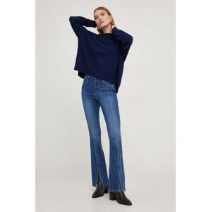 Džíny Answear Lab PREMIUM DENIM dámské, high waist