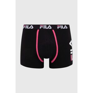 Boxerky Fila pánské, černá barva