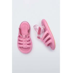 Dětské sandály Melissa Freesherman růžová barva