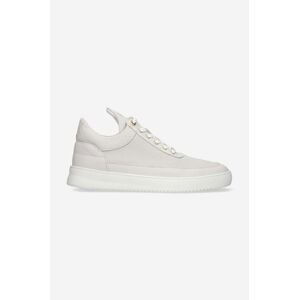 Kožené sneakers boty Filling Pieces Low Top Aten šedá barva, 10126591890