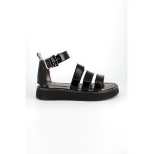 Dětské sandály Primigi černá barva
