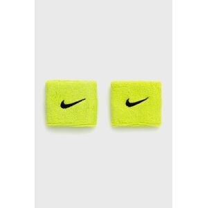 Pásek na zápěstí Nike zelená barva