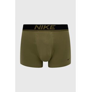 Boxerky Nike pánské, zelená barva