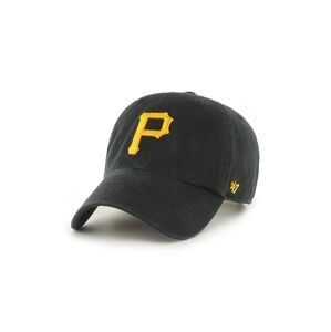 Čepice 47brand MLB Pittsburgh Pirates černá barva, s aplikací, B-RGW20GWS-BKD