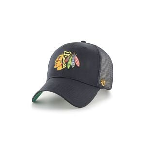 Čepice 47brand NHL Chicago Blackhawks černá barva, s aplikací, H-BRANS04CTP-BK