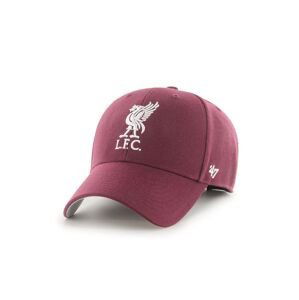 Čepice 47brand EPL Liverpool fialová barva, s aplikací