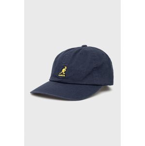 Čepice Kangol tmavomodrá barva, s aplikací, K5165HT.NV411-NV411