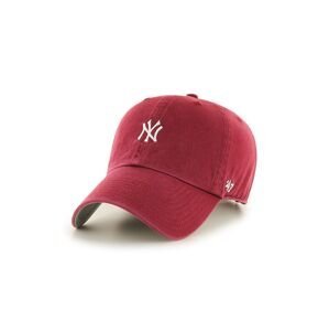 Čepice 47brand New York Yankees červená barva, s aplikací