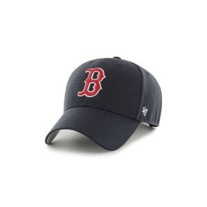 Čepice 47brand MLB Boston Red Socks černá barva, s aplikací