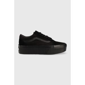 Tenisky Vans Old Skool dámské, černá barva, VN0A7Q5MBKA1-BLACK