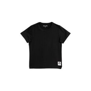 Dětské tričko Mini Rodini černá barva