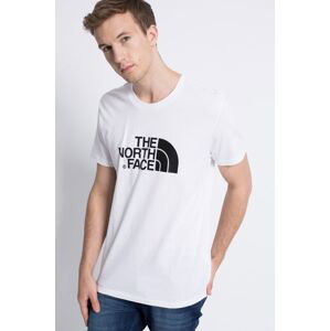 Bavlněné tričko The North Face Easy bílá barva, s potiskem