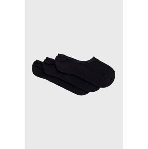 Ponožky Vans (3-pack) pánské, černá barva, VN000XTTBLK1-BLK