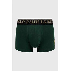 Boxerky Polo Ralph Lauren pánské, zelená barva