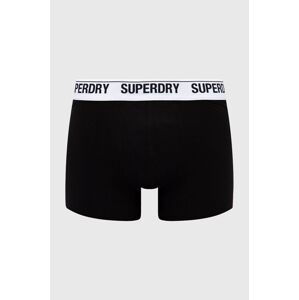 Boxerky Superdry pánské, černá barva