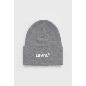 Čepice Levi's šedá barva,, D5548.0005-55