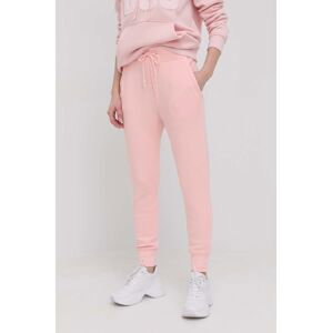 Kalhoty UGG dámské, růžová barva, hladké, 1117736-BLK