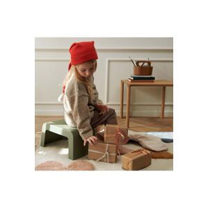 Dětská bavlněná čepice Liewood červená barva, z tenké pleteniny