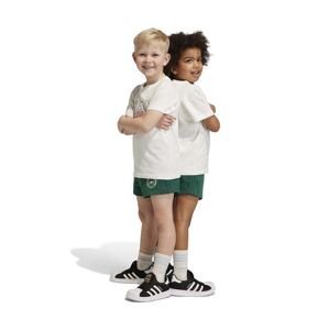 Dětská souprava adidas Originals zelená barva