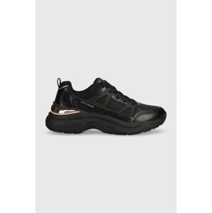 Sneakers boty Skechers HAZEL černá barva