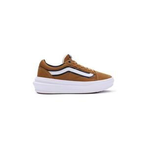 Tenisky Vans Old Skool Overt CC pánské, hnědá barva, VN0A7Q5E1M91